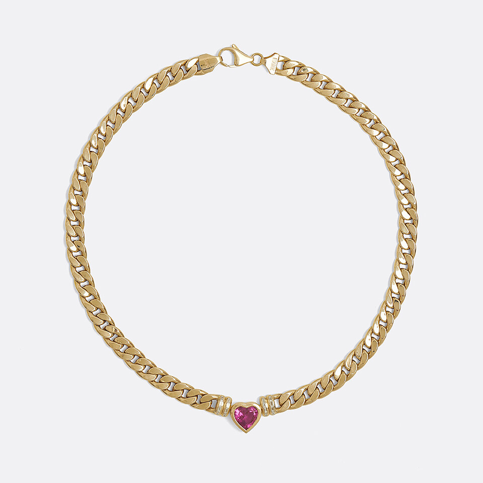 Aurora Heart Necklace