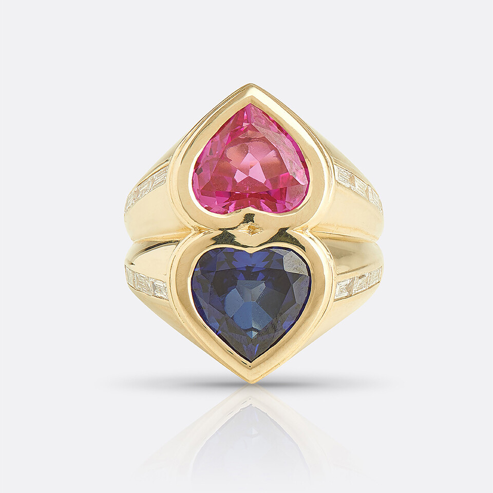 Aurora Heart Ring