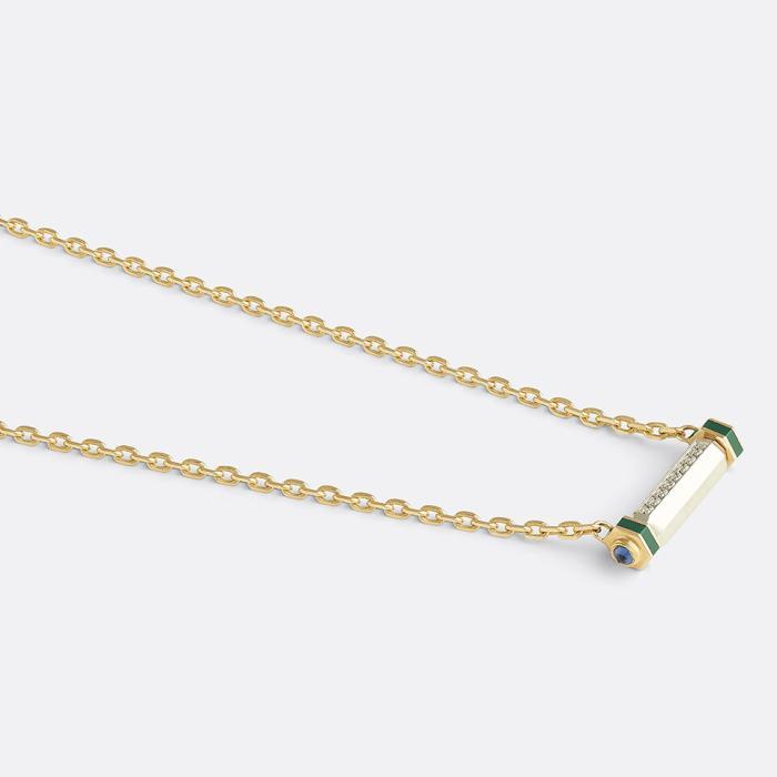 Convergence Necklace Green