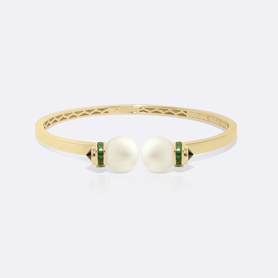 Pearl Arc Bangle