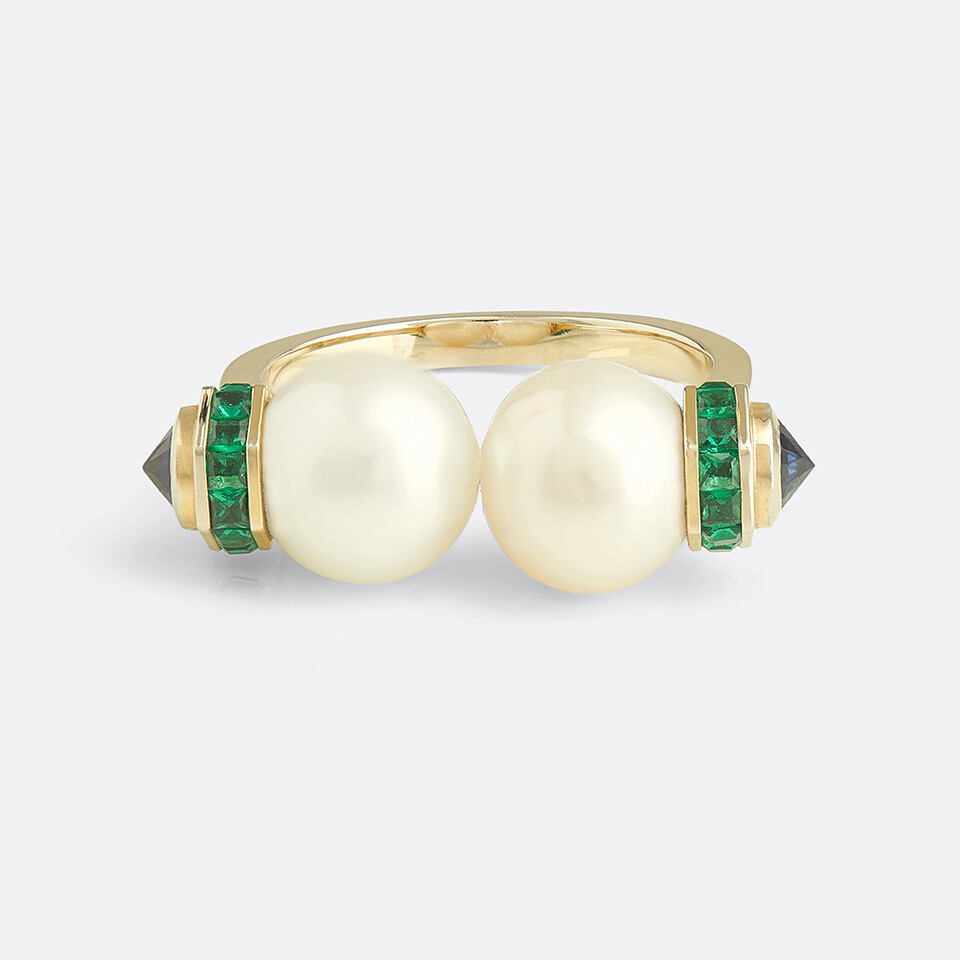 Pearl Arc Ring