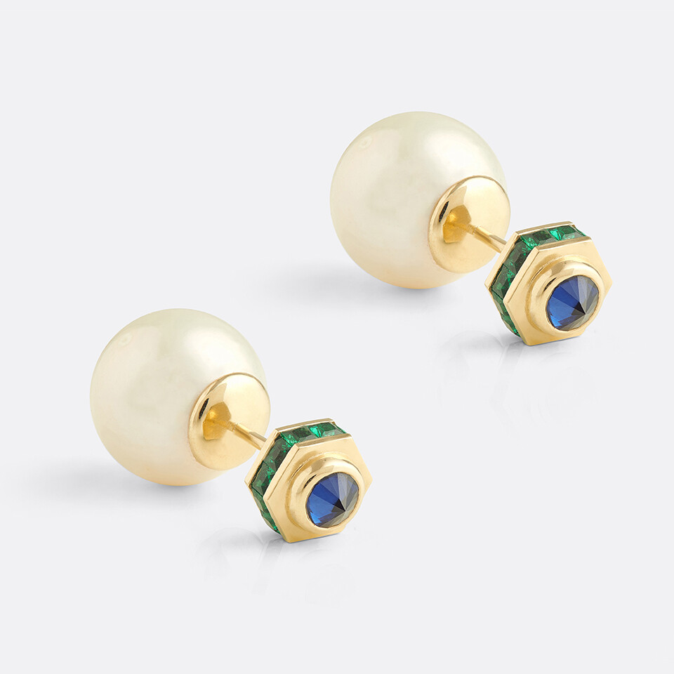 Pearl Brilliance Earrings