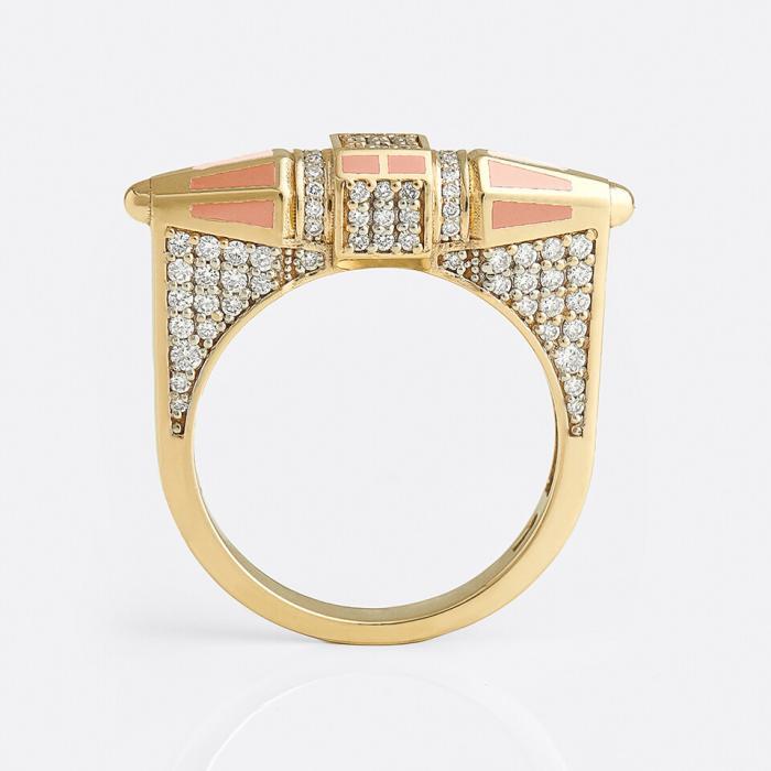 Fortune Ascend Ring Pink
